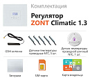 ZONT Climatic 1.3 Погодозависимый автоматический GSM / Wi-Fi регулятор (1 ГВС + 3 прямых/смесительных) с доставкой в Новокуйбышевск